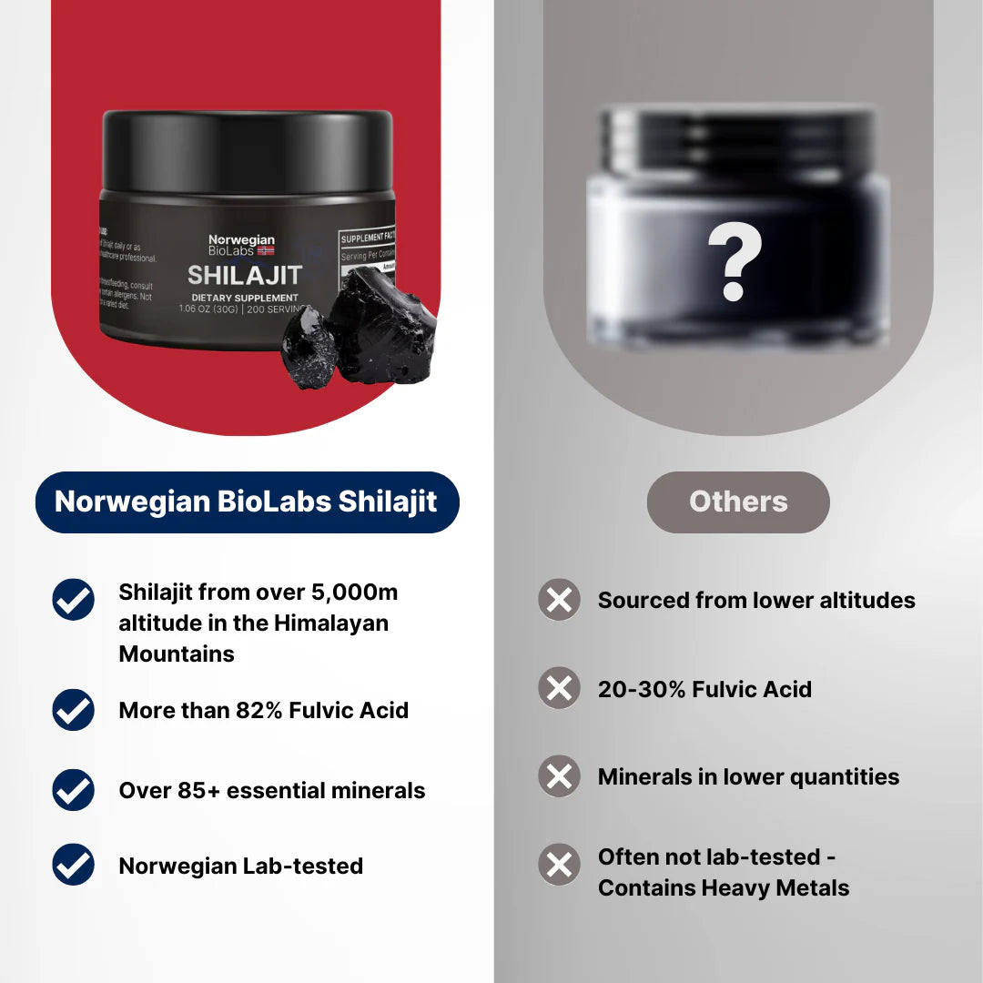 1x Norwegian BioLabs Shilajit