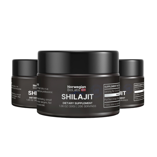 3x Norwegian BioLabs Shilajit | 15% Discount Ships Every 3 Months