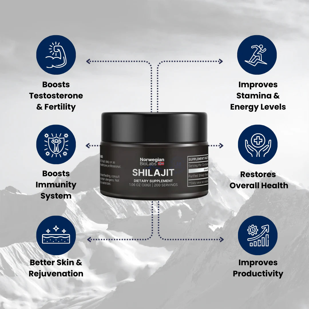 1x Norwegian BioLabs Shilajit